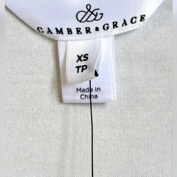 ❤️ NWT Camber & Grace Ivory Sleeveless  Blouse - Picture 5 of 11